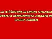 Cinzia esibizionista