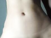 Ragazza italiana nuda ditalino
