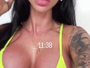 Denise che faccia da maiala