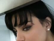 Ragazza spompina
