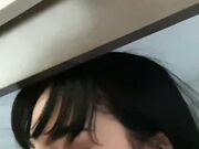 Ragazza spompina