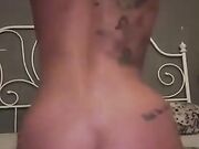 Denise tettona tatuata si masturba OF