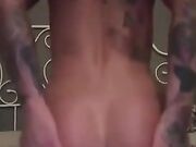 Denise tettona tatuata si masturba OF