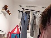 Ops tette cambio vestito in diretta