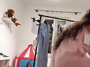 Ops tette cambio vestito in diretta