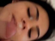 Vanessa sborrata in faccia