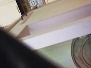 Upskirt amica porca senza mutande