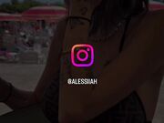 Le tettone di Alessia al mare