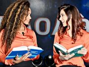 Samira Lui e Ginevra Pisani lesbo con l'I.A.