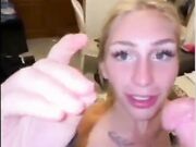 Pompino deepthroat teen bionda - Me la dai tutta
