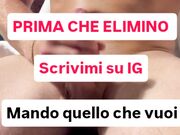 Tra poco elimino
