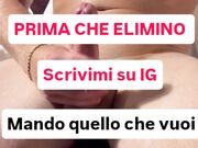 Tra poco elimino