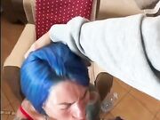 Sei una merda mi hai spruzzato pure dentro al naso