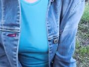 Milf troia si fa chiavare e riempire di sborra outdoor