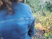 Milf troia si fa chiavare e riempire di sborra outdoor