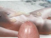 Cum tribute per la mia amica Diana