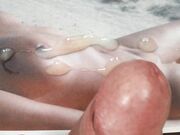 Cum tribute per la mia amica Diana