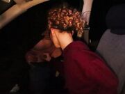 Carsex moglie pompino e sega a guardone