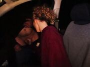 Carsex moglie pompino e sega a guardone