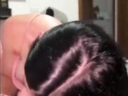 Tornata dal matrimonio lo vuole in bocca