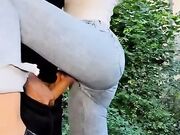 Rischiosa scopata all'aperto