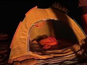 Trio all'aperto moglie italiana