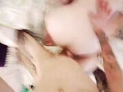 Ingroppata a pecorina coppia italiana