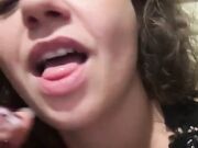 Pompino moglie italiana in live