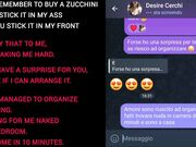 Threesome MMF per Desire con un Fan e il CUCKOLD