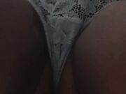 Mia moglie che si masturba nel bagno della pizzeria