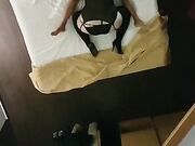 Pompino allo specchio moglie in lingerie