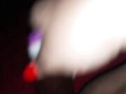 Milf porca si scopa con dildo nero Pov