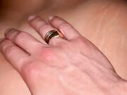 Il mio cazzone nella sua fica cremosa