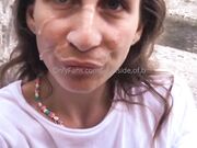 Fidanzata pompino al lago