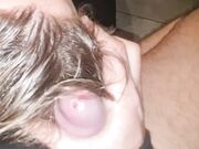 Prima di una grande sborrata sui capelli