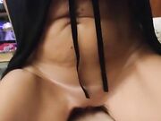 Galoppata moglie tettona matura fica