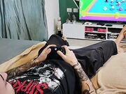 Scopata con tettona sborrata in faccia