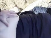 Una scopata all'aperto coppia italiana