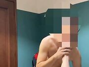 Ditalino moglie con leccata di piedi