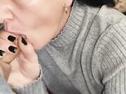 Le riempio la bocca di sperma