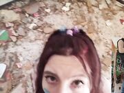 Scopata nel casolare abbandonato