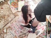 Scopata nel casolare abbandonato