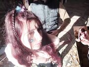 Scopata nel casolare abbandonato