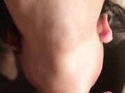 Il suo primo pompino deepthroat