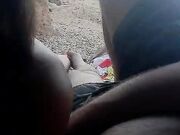 Palpatina di tette in spiaggia