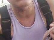 Pompino e pecorina nel bosco coppia italiana