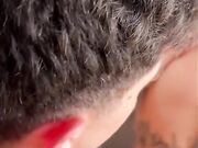 Tatuata scopata forte in cucina nuda