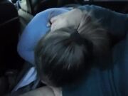 Pompino in macchina in montagna coppia italiana