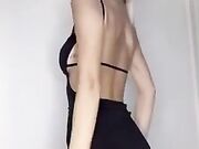 Strip splendida bionda italiana