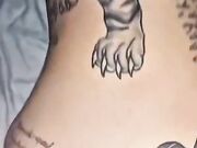 Sextape coppia italiana tatuata